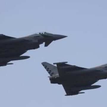 Cazas españoles interceptan aviones rusos cerca de Lituania en misión de la OTAN