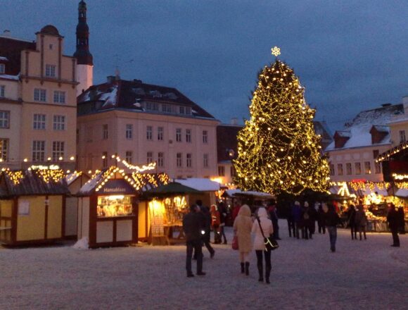 Turismo en Estonia: Navidad supera récords prepandemia