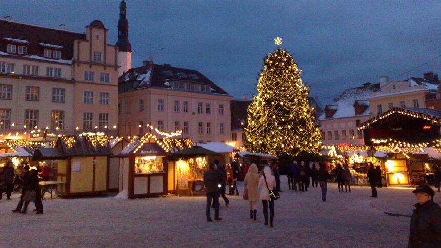Turismo en Estonia: Navidad supera récords prepandemia