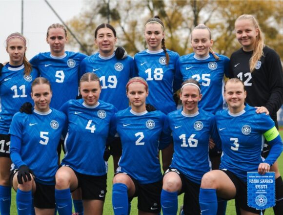 Estonia femenino gana a Liechtenstein con diez jugadoras Estonia femenino gana a Liechtenstein con diez jugadoras
