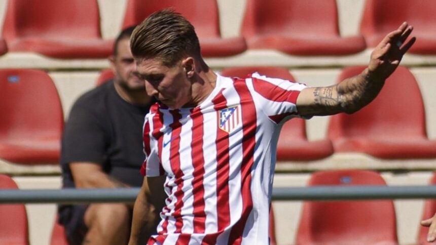 Dario Šits, titular con el Atlético de Madrid B en derrota