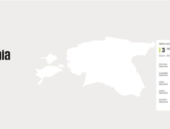 Estonia, tercera en el Índice de Libertad de Prensa 2026