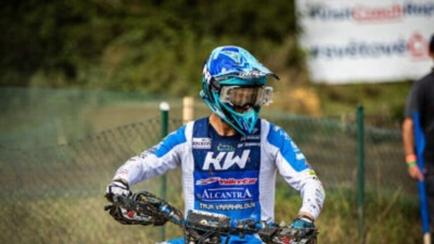 Kevin Saar, primer campeón mundial de motociclismo de Estonia